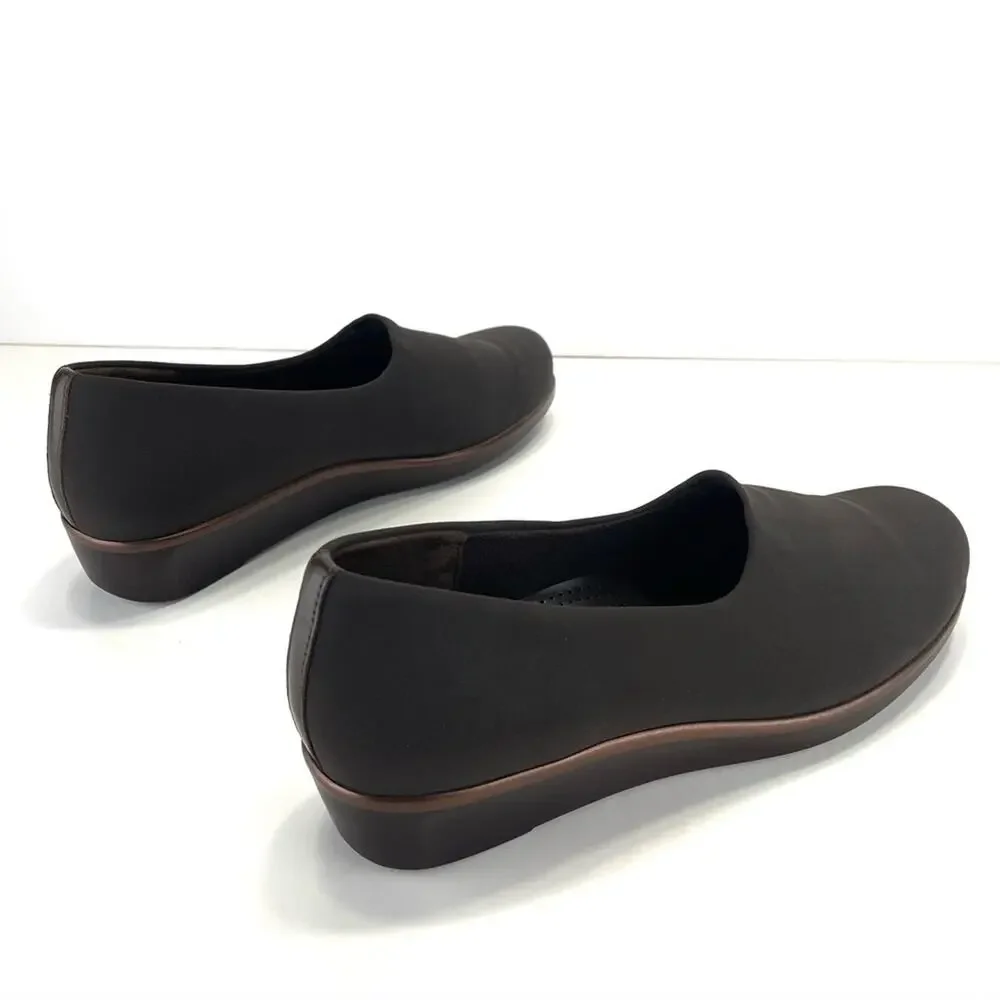 SAS TRIPAD Bliss Women Comfort Shoes Size 10 Lightweight Wedge Platform Slip-On